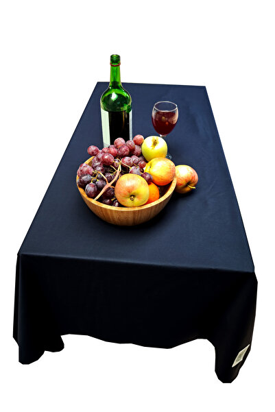 Exve Exclusive Синій простий Happy Бавовняний тканий екологічний намет для кемпінгу Скатертина 120 см