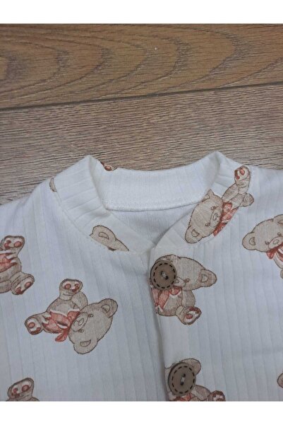 Tosyalı Burak Bebe Children's Cotton Combed Pajama Set 1/4 Year Old