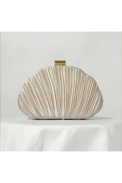 RED VELVET Oyster Model Satin Stylish Bag