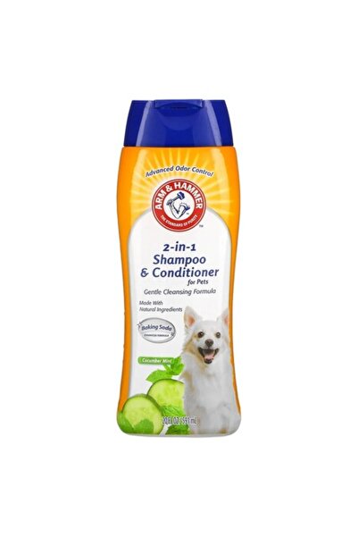 Arm&Hammer Șampon și balsam 2 în 1 pentru câini, Arm & Hammer, curățare eficientă cu bicarbonat de sodiu, fără lacrimi