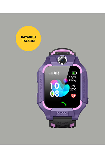 markentegra S10 Mor Akıllı Çocuk Saati