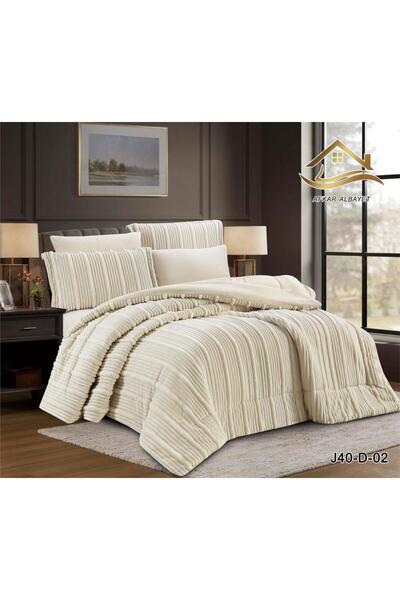 Generic Luxury Winter Bedding Set 6 Pieces for Two
