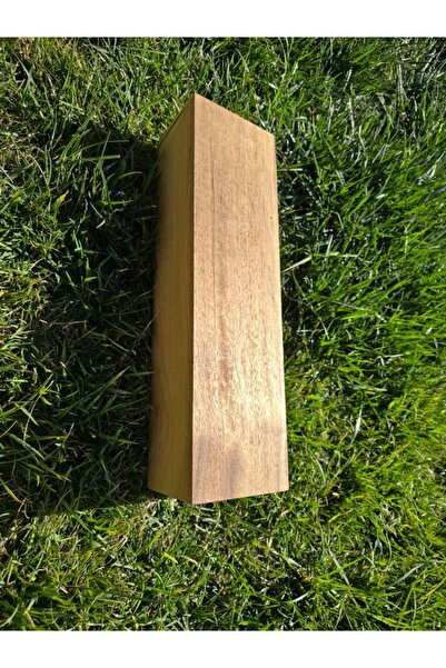 F&S WoodArt Iroko 41 X 9.5 X 9.5 cm Diy! Hobby DIY Wood Carving Lathe Cutting Board 1 Piece Wiped Clean Timber