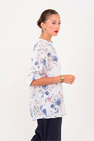 Park Moda 15455F-98 ΠΟΥΚΑΜΙΣΟ ΜΕ ΣΧΕΔΙΟ ΣΚΟΥΡΟ ΛΟΝΤ