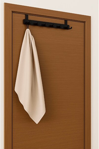 Home Metal siyah Amerikan kapı arkası askılık organizer askılık ve mutfak banyo kapı arkası askılık
