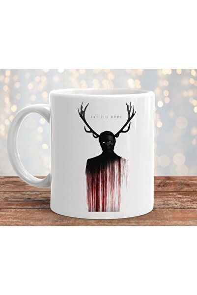 MODA كوب بورسلين مطبوع بتصميم هانيبال