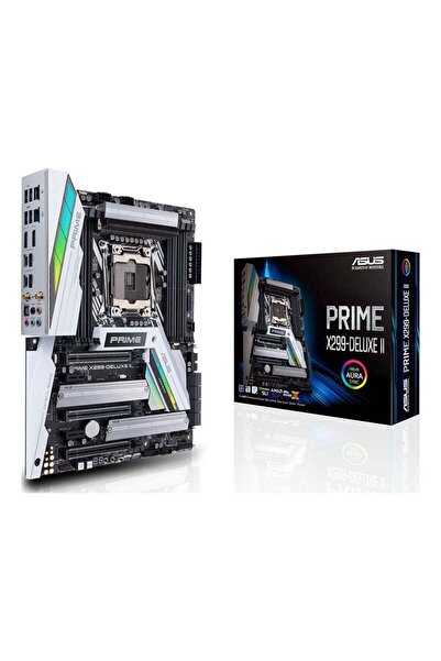 ASUS لوحة أم PRIME X299-DELUXE II ATX لمعالجات Intel LGA 2066 Core X-Series