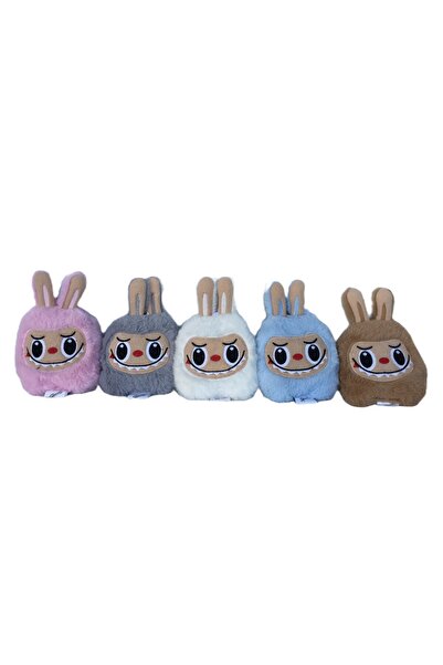 honey baby Labubu Plush Toy Keychain