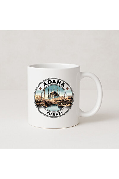 MODA Adana City Printed Gift Porcelain Mug