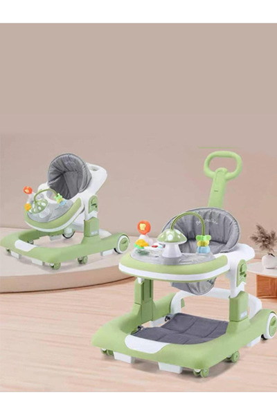 Other Foldable Multi-Functional Baby Walker – With Flexible Wheels, Adjustable Height, and Padded High