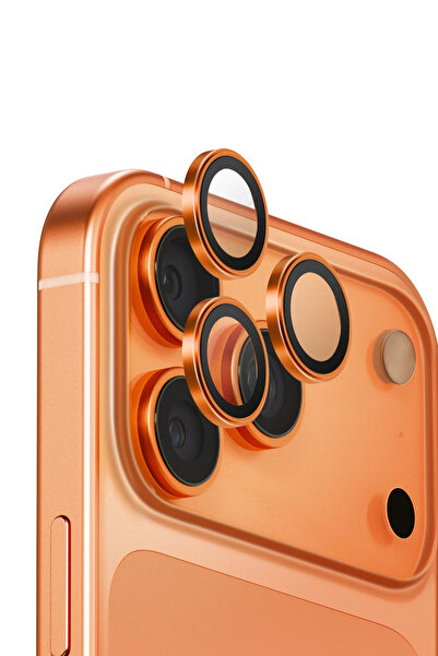 WANNA PROTECT iPhone 17 Pro Max Compatible Aluminum Camera Protection Lens Protector Tempered Glass