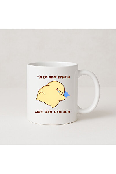 MODA كوب بورسلين هدية مطبوع عليه فقاعة مريحة