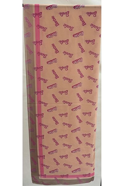KAYAN Pink Barbie Print Shawl