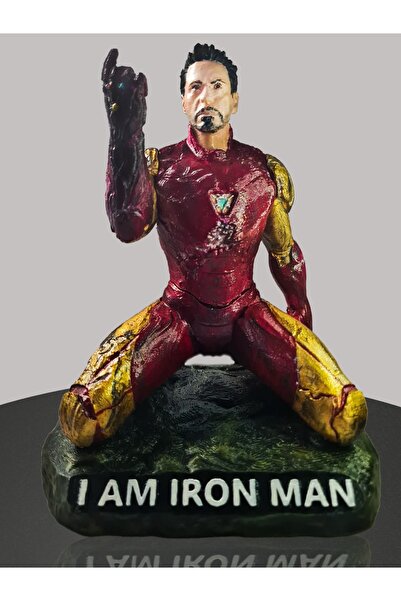 eselya Eselya3d Marvel Avengers Ironman Tony Stark Snap Parmak Heykeli-Aksiyo...