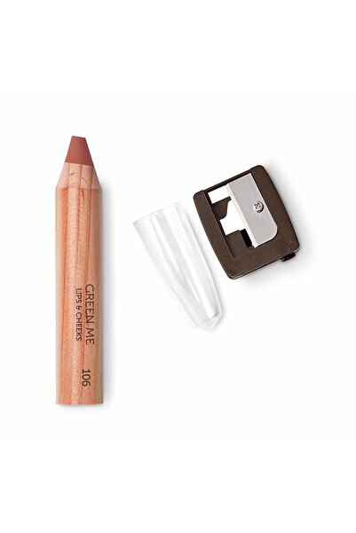 Kiko Ruj si blush 2in1 Green Me Lips & Cheeks, cu ascutitoare, vegan, nuanta ...