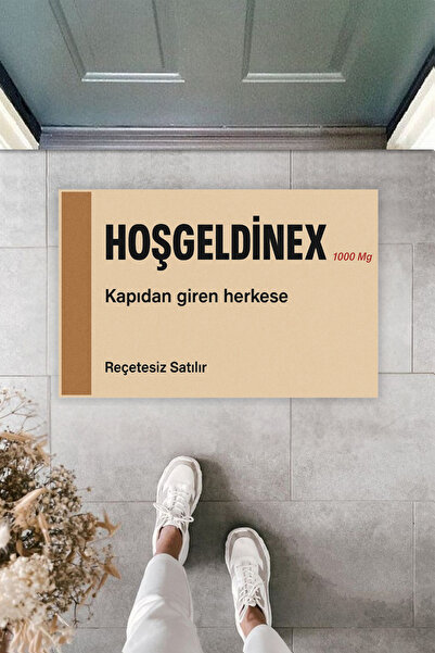 Dormot Modern Digital Printing Doormat - Fun Humor Welcomeex Door Front Mat 70X45Cm