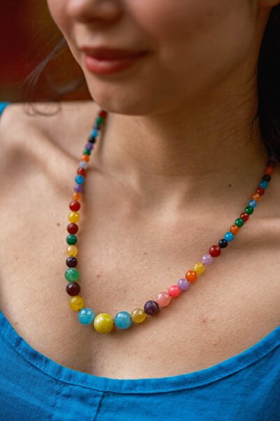 Miss Boheme Bohemian Rainbow Necklace