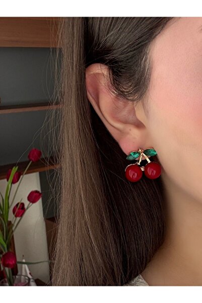 Twinssis Accessories Cherry Earrings