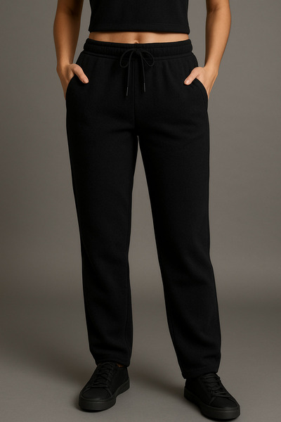 Remy's 3 İplik Kadın Eşofman Altı Düz Paça