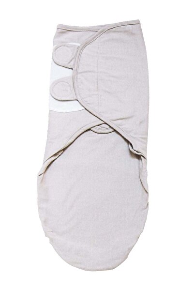 Moon Organic Cotton Baby Swaddler - Grey