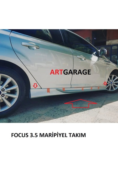 Bodykitartgarage FOCUS 3 MARŞPİYEL TAKIM(BOYASIZ)FİBERGLASS
