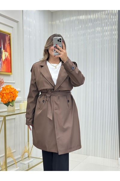 GK Bondit Fabric Trench Coat