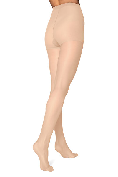 PETRA-ELISA Dress Lycra 15 Den Maria, Caramel, L