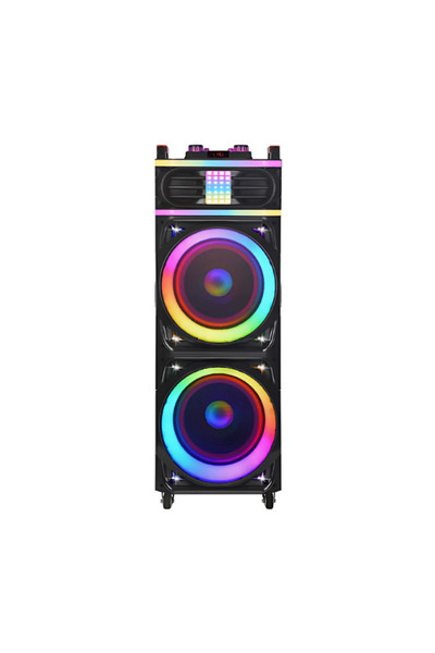 joyplus 12''x2 İNÇ 100 W OUTPUT POWER PARTİ ORGANİZASYON Uyumlu  DÜĞÜN ETKİNL...