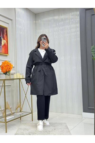 GK Bondit Fabric Trench Coat