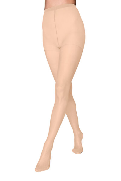 PETRA-ELISA Dress Lycra 15 Den Maria, Caramel, L