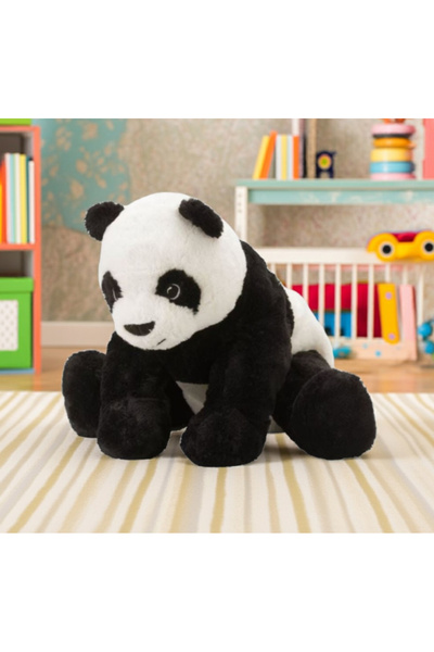SyaMAG Ursulet panda de plus, moale si catifelat, 30 cm