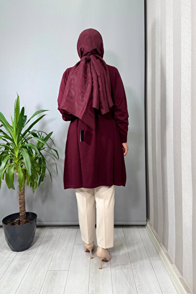 Ghisa Cardigan Burgundy 26Kobhrk3185