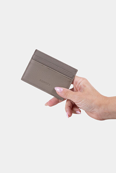 Lysande Minimalist Genuine Leather Card Holder Slim Design Wallet with 6 Card Slots and 1 Coin Compartment