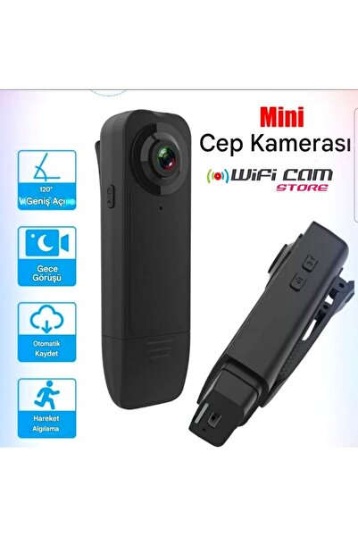 WİFİCAM A18 Yaka Kamerası-Cep Kamerası 2025 Seri