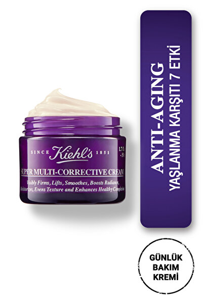 Kiehl's Anti-Aging 7 Effects in One Care Cream That Makes You Look Smoother, ...