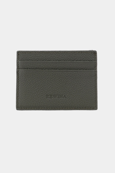 Lysande Minimalist Genuine Leather Card Holder Slim Design Wallet with 6 Card Slots and 1 Coin Compartment