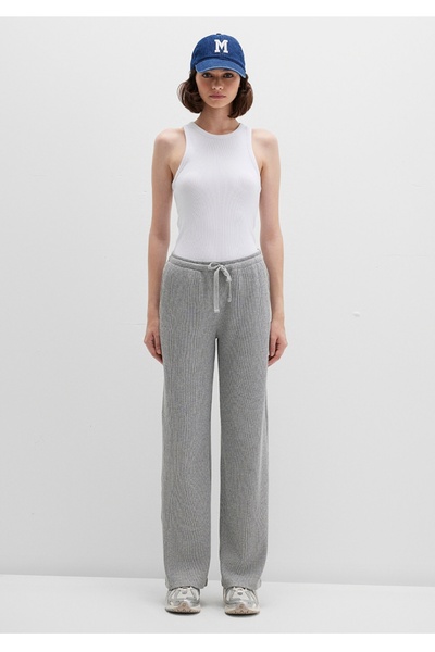 Mavi Slim Straight Textured Straight-Leg Sweatpants