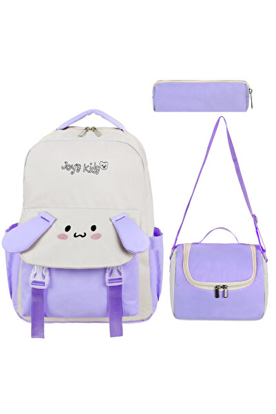 H&D COLLECTİON Set de 3 genți de școală JOY'S KİDS - Cu design adorabil de ie...