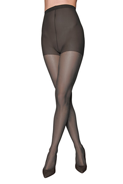 PETRA-ELISA Γυναικείο Καλσόν Λύκρα 15 DEN Elodia, Μαύρο, M