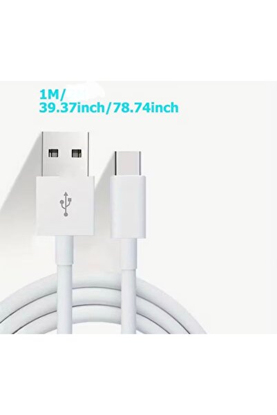 ABACA USB-A’dan USB-C’ye şarj kordonu 60W hızlı şarj