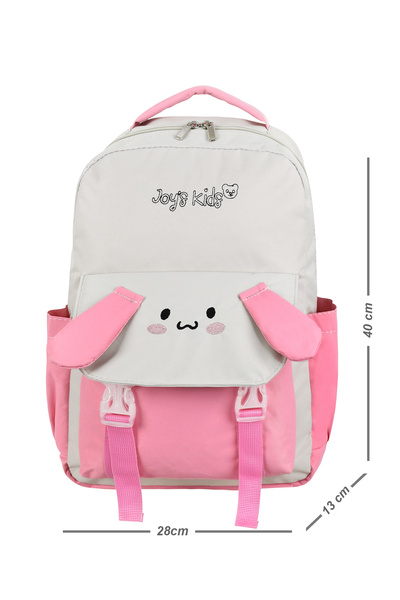H&D COLLECTİON 3-Piece School Bag Set with Cute Rabbit Design
