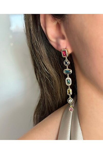 GİS JEWELRY أقراط من الفولاذ 7 عناصر