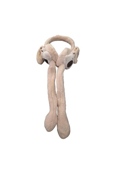 Aware Time Children's Plush Figured Movable Ear Movable Sound Winter Earmuff