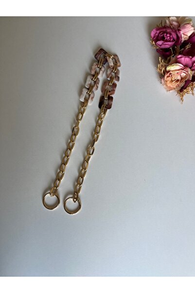 zg hobi aksesuar حزام حقيبة مزين بالأكريليك للحقائب المحبوكة