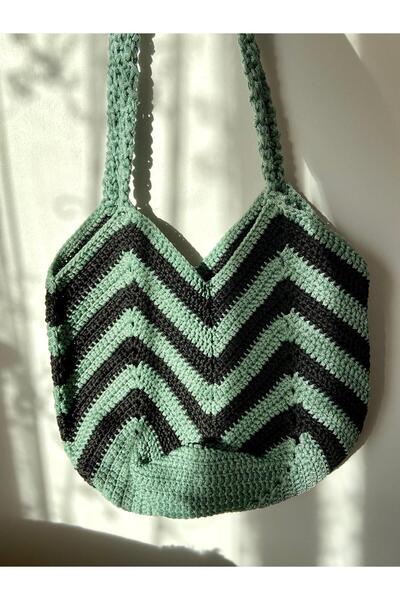 örgücü teyze Sea Dream Shoulder Bag