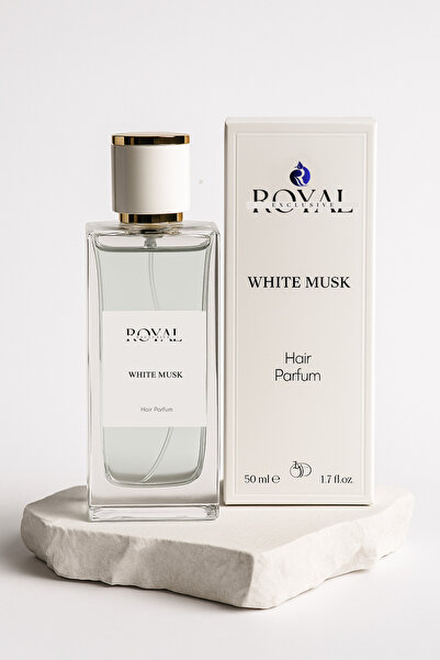 Exclusive ROYAL WHITE MUSK Kadın Saç Parfümü 50 ml – Kalıcı Premium White Mus...