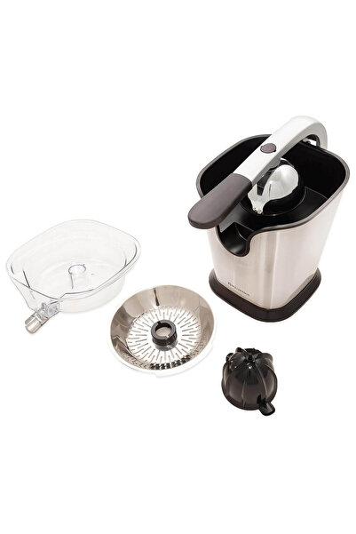 Muller Koch Electric Juicer INOX 160W, Lever Arm, Dual Cones, Anti-Drip Tray, Quiet Motor, MK-6051