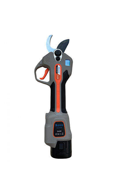 Rovo Foarfeca electrica pentru gradina FV2 PRO, motor brushless, 2 acumulatori 2000mAh