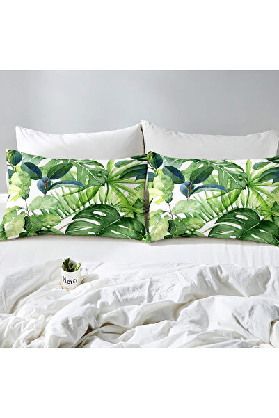 OEM Palm leaf bedding, duvet cover 200x200 cm, 2 pillowcases 48x74 cm - Copy
