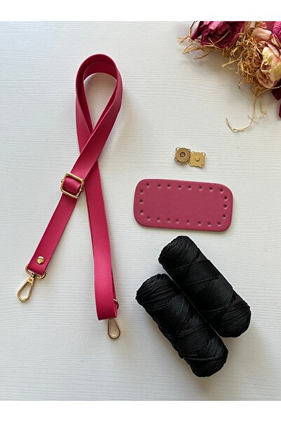 zg hobi aksesuar Knitting Bag Kit - Phone Bag Making Set